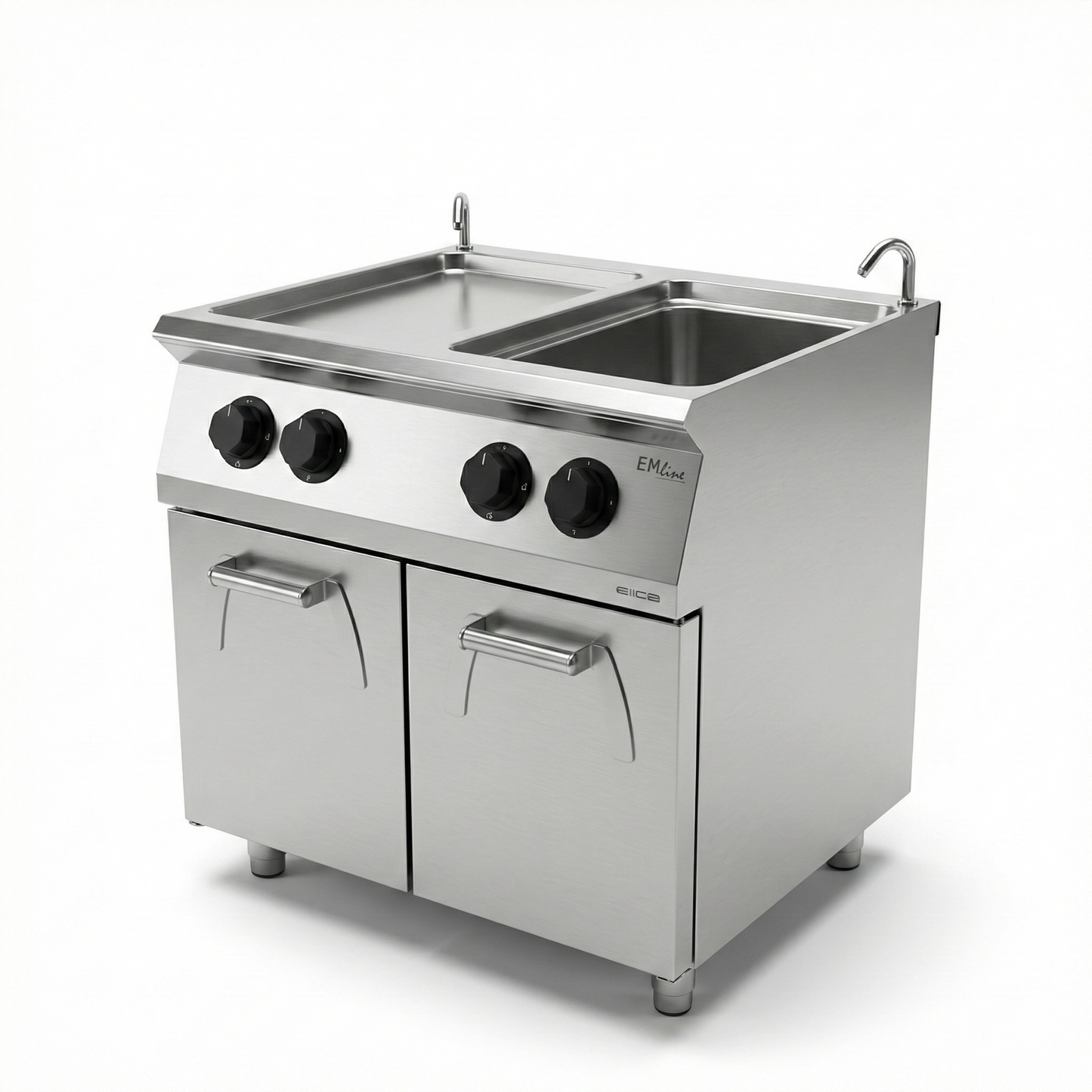 Profesionalno električno kuhalo – 12 kW (400V 3N), 80×73×87 cm