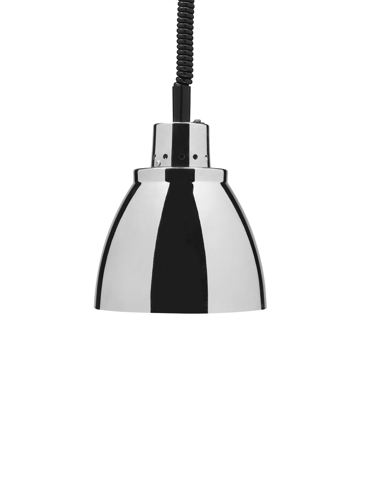 Infracrvena grijaća lampa NC25R – Hromirani bakar – Crveno staklo (R verzija)