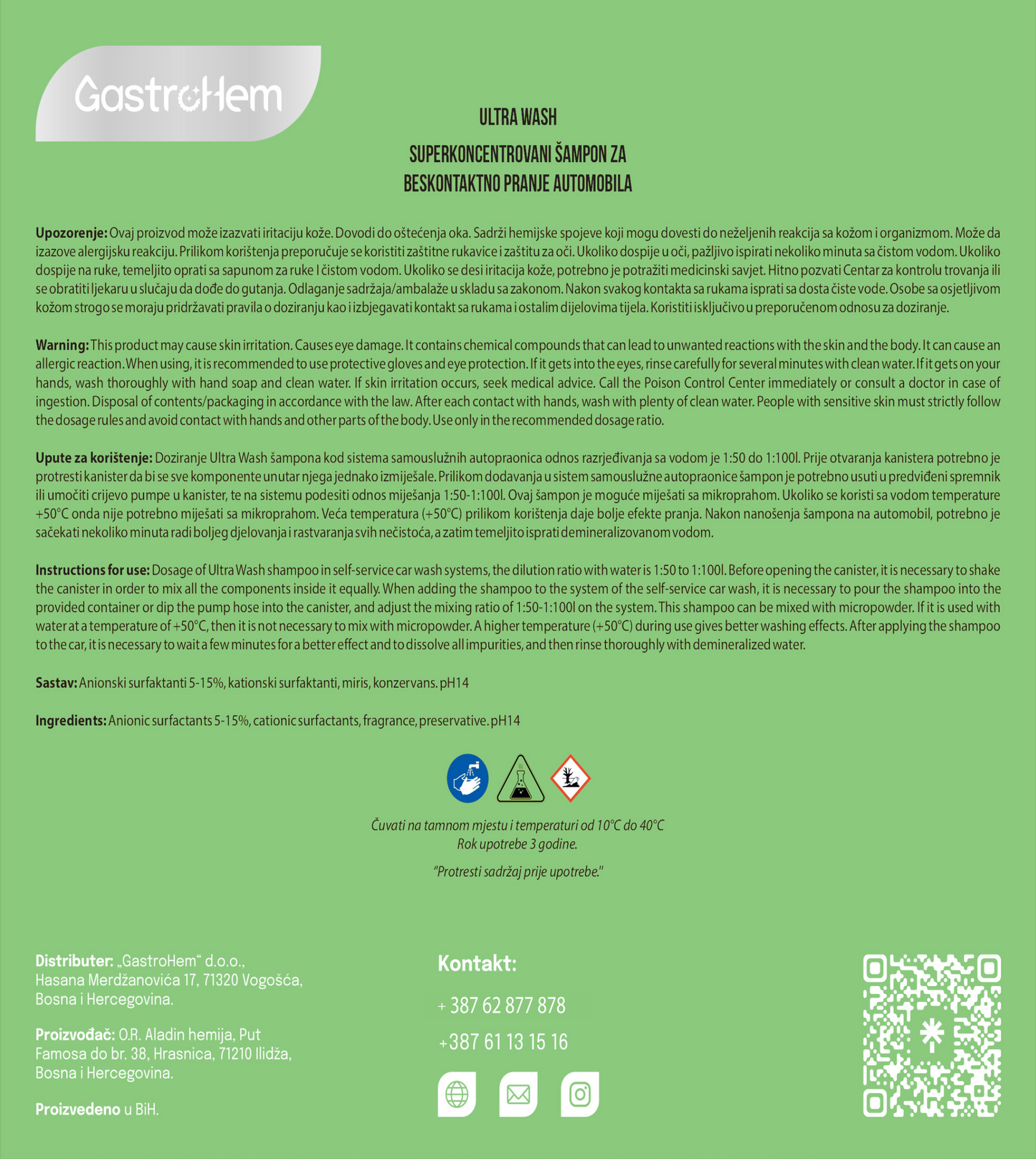 Ultra Wash (šampon za bezkontaktno pranje)