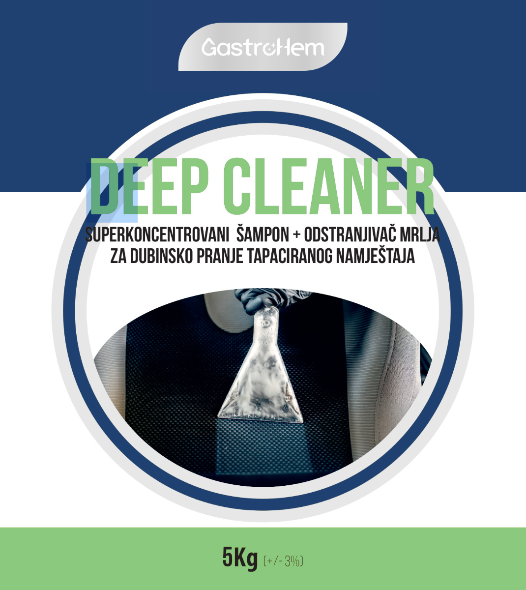 Deep Cleaner (šampon-odstranjivač mrlja) - za dubinsko