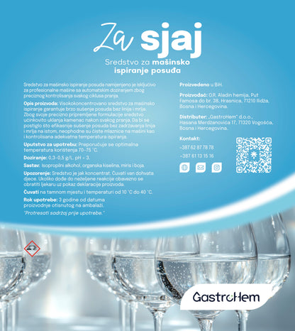 Sredstvo za mašinsko ispiranje posuđa