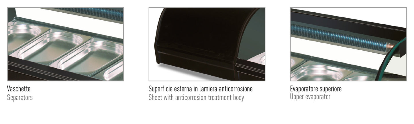 Sushi vitrina – model SH 150