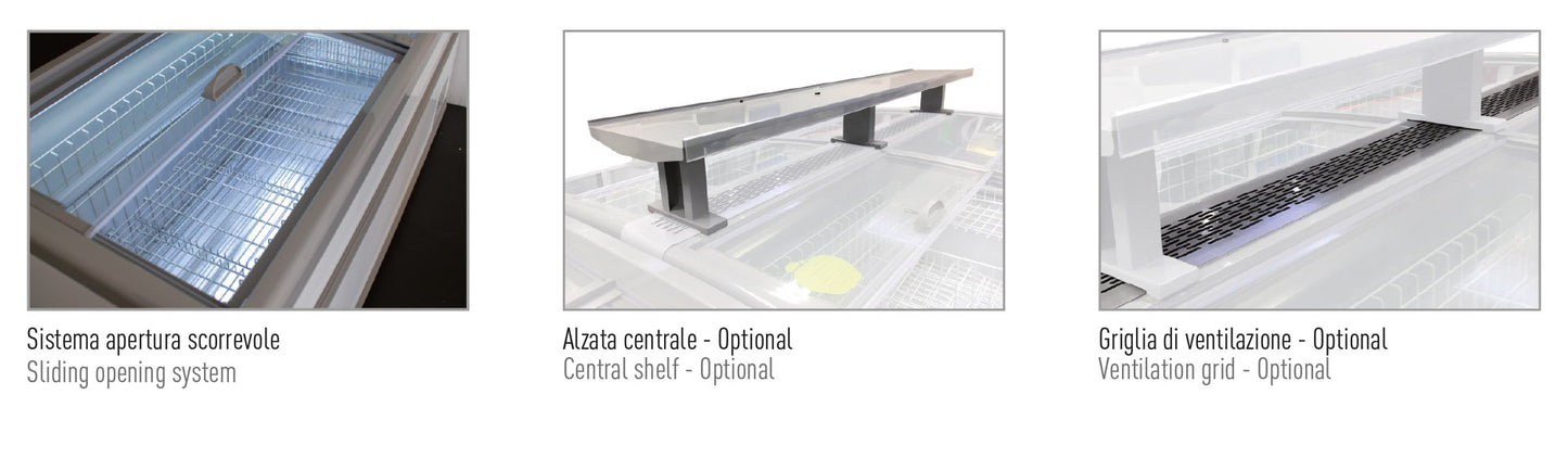 Ostrvski zamrzivač – model IGLOO 18