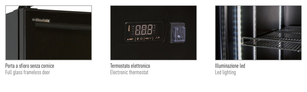 Vitrina – model MILANO 1620 BLK