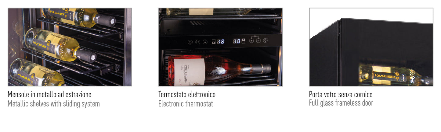 Vinska vitrina – model SW 224 2TB