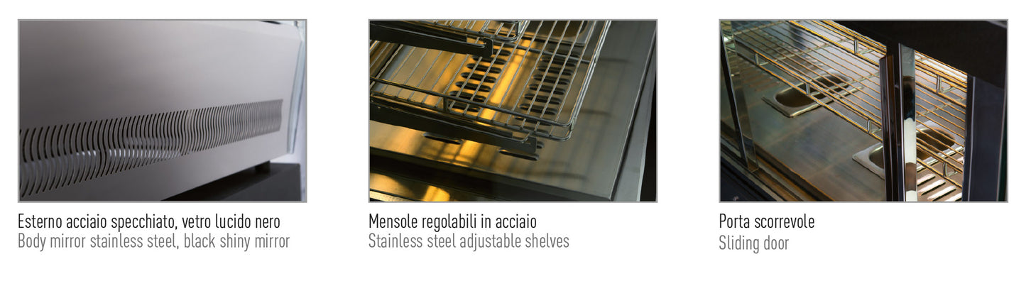 Pultna vitrina – model DLH 70