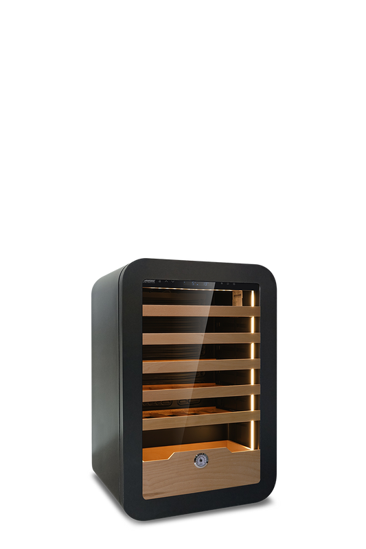 Vinska vitrina – model VINARIUS 40 BLK