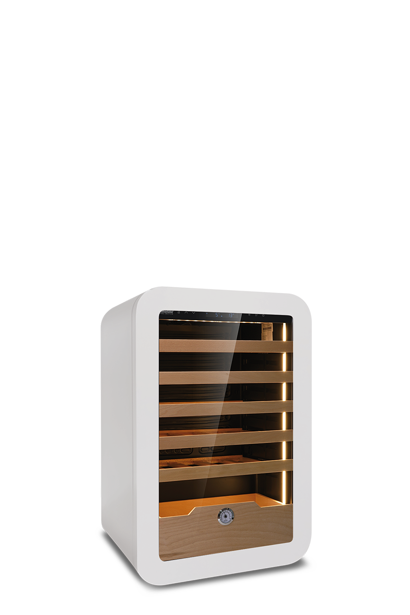 Vinska vitrina – model VINARIUS 40 WHT