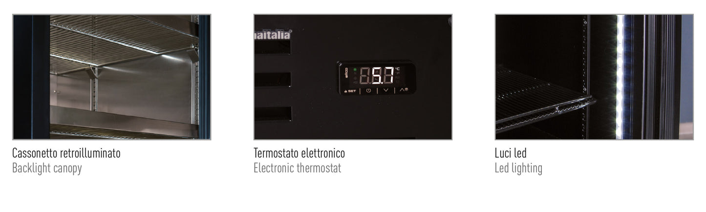 Vitrina – model CL 113 TC SL WHITE