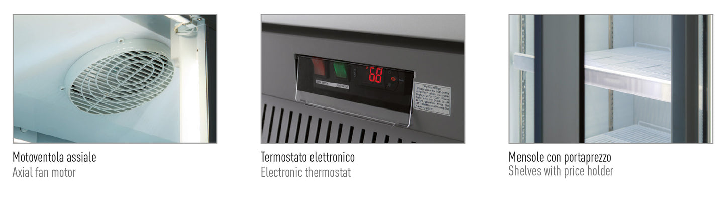 Vitrina – model MR 188 TN3 GRY