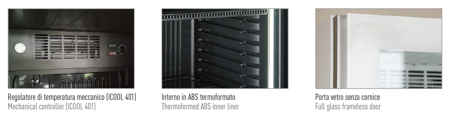Vitrina – model ICOOL 401 WHT