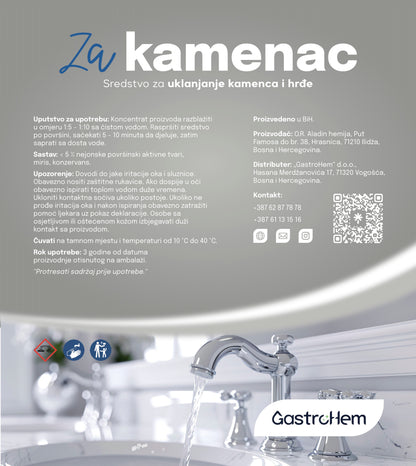 Sredstvo za uklanjanje kamenca i hrđe