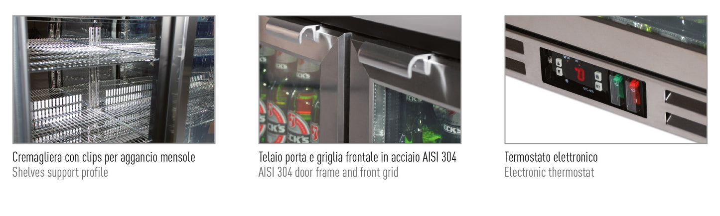 Šank hladnjak – model S 185 XH