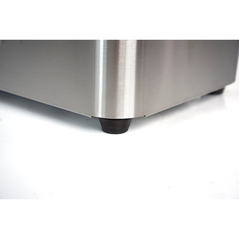 PROFESIONALNA FRITEZA 8 L – 3250 W – INOX – SA SLAVINOM ZA ISPUŠTANJE (26×47×39 cm)