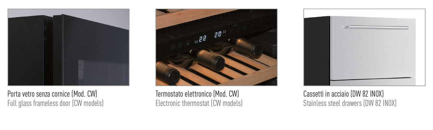 Vinska vitrina – model CW 46 G2TB