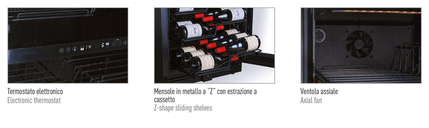 Vinska vitrina – model CW 160 G1TB