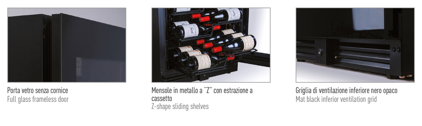 Vinska vitrina – model CW 180 G2TB