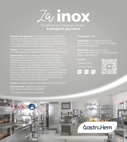 Sredstvo za čišćenje inoxa i kuhinjskih površina