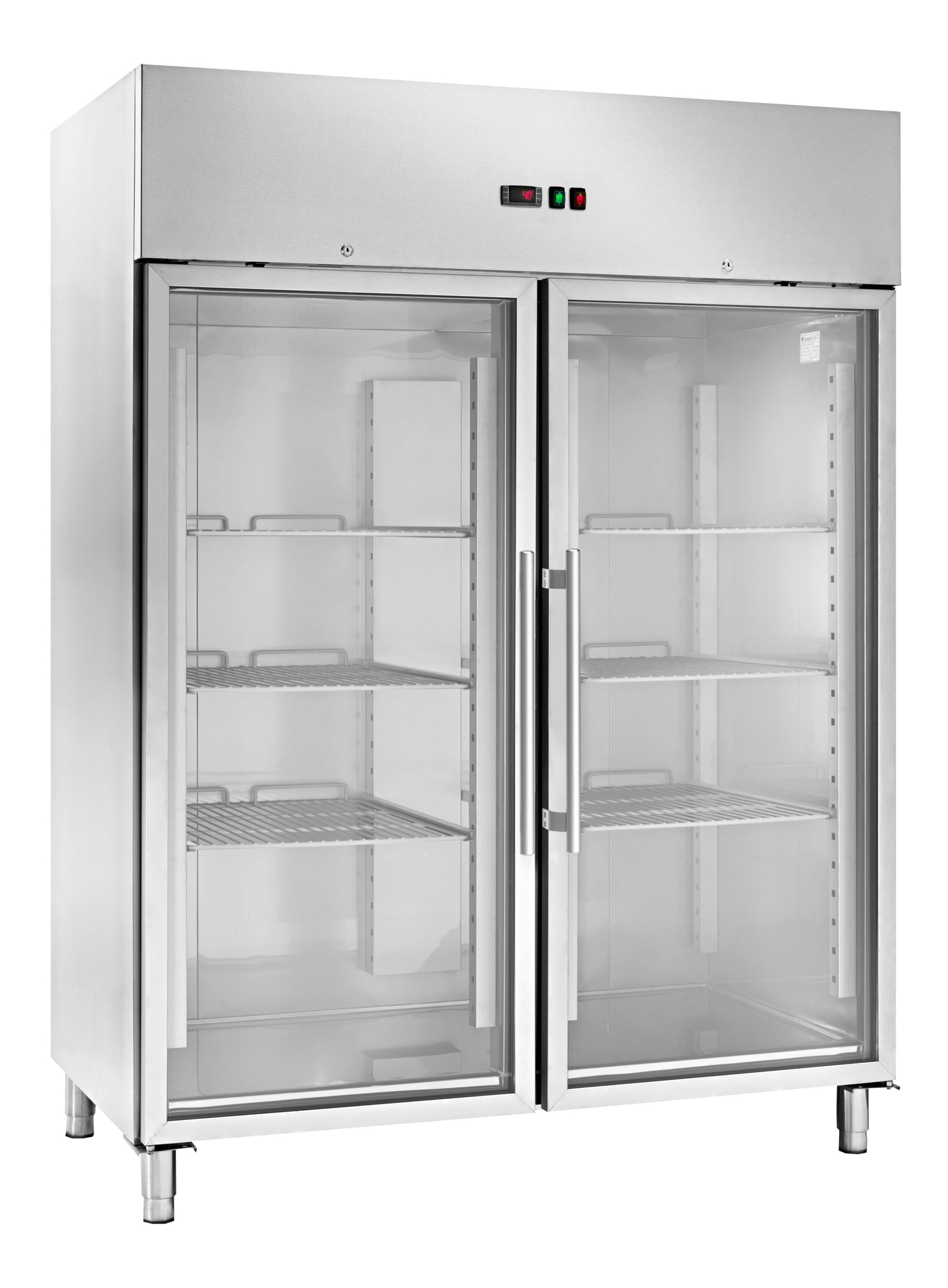 Rashladni ormar ventilirani GN2/1 sa staklenim vratima AK1414TNG