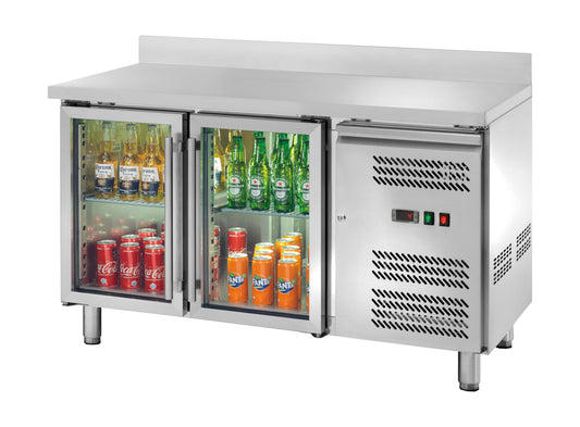 Rashladni radni sto sa staklenim vratima i alzatinom 2 vrata AK2204TNG