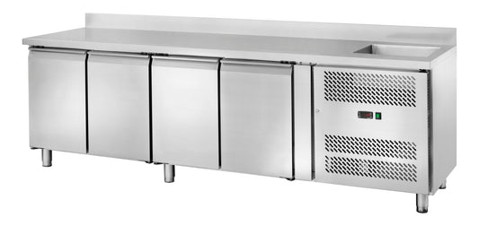 Rashladni radni sto sa sudoperom 4 vrata AK4202TNL