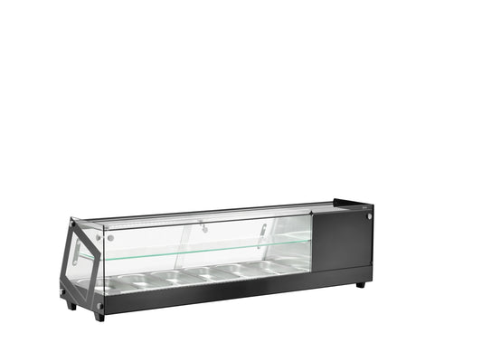 Rashladna tapas vitrina 6×GN1/3 AK613VTB