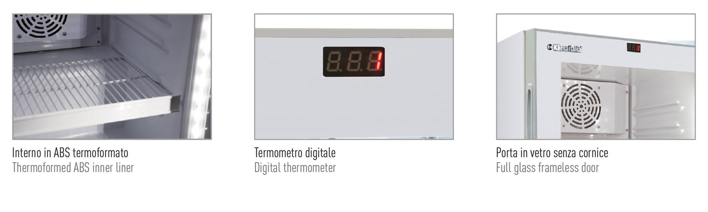 Pultna rashladna vitrina – model CL 20 FL WHT / CL 20 FL BLK