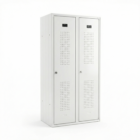 Metalni ormarić s 2 vrata – 80×50×175 cm