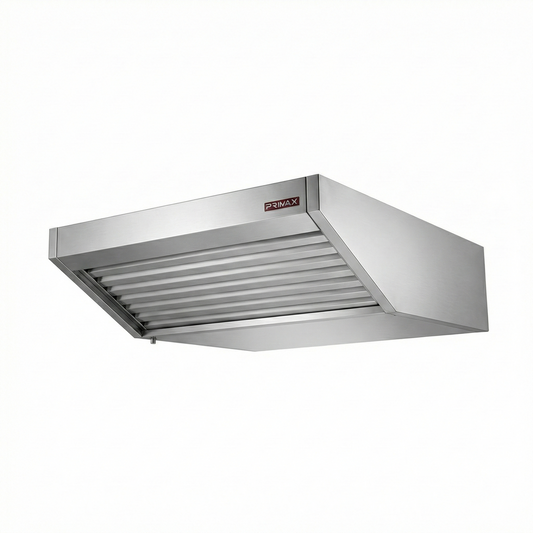 Profesionalna kuhinjska napa s motorom – inox (86,5×116×25 cm)