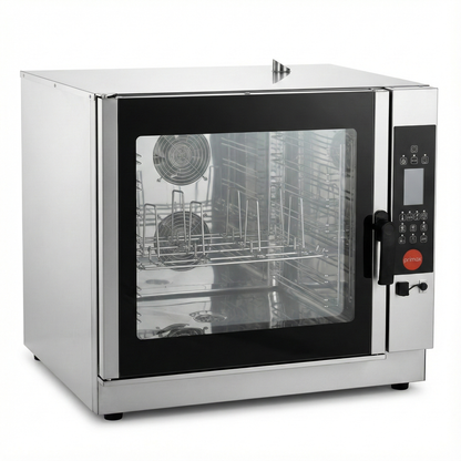 ELEKTRIČNA KONVEKCIJSKA PEĆ SA DIREKTNOM PAROM – 400V 3N – 11,5 kW – 7× GN 1/1 ili 600×400 – cca 920×802×850 mm