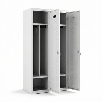 Metalni ormarić s 2 vrata – 80×50×175 cm