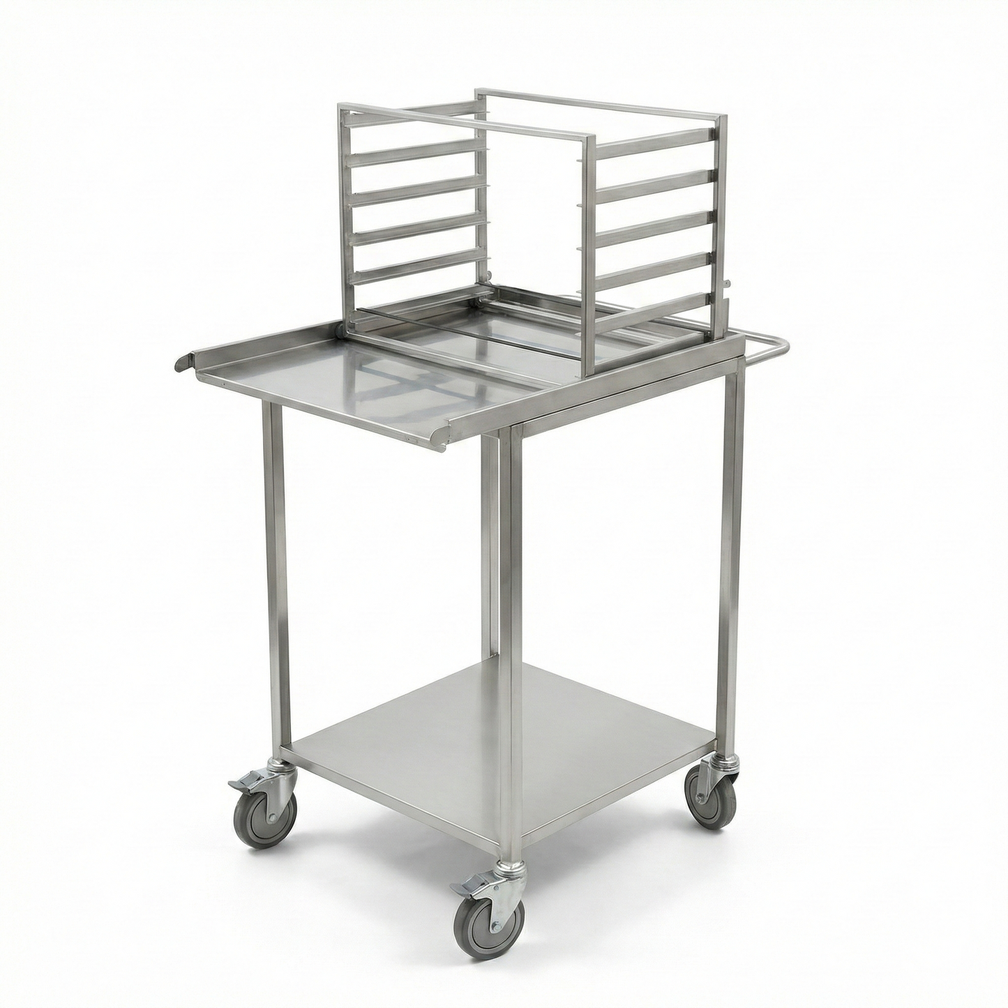 KOLICA inox za plehove – 2 dijela (kolica + stalak)