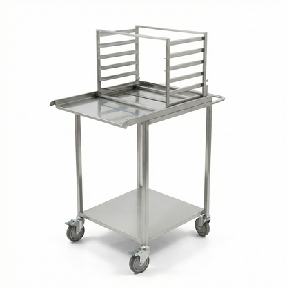 KOLICA inox za plehove – 2 dijela (kolica + stalak)