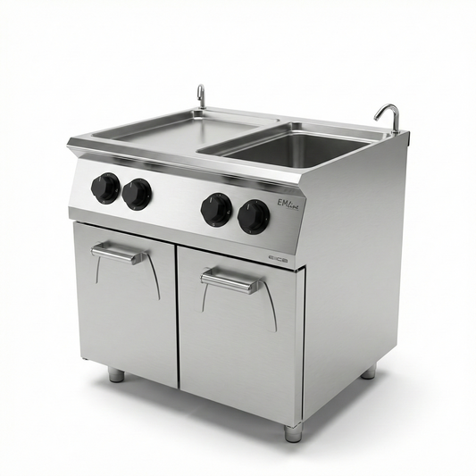 Profesionalno električno kuhalo – 12 kW (400V 3N), 80×73×87 cm