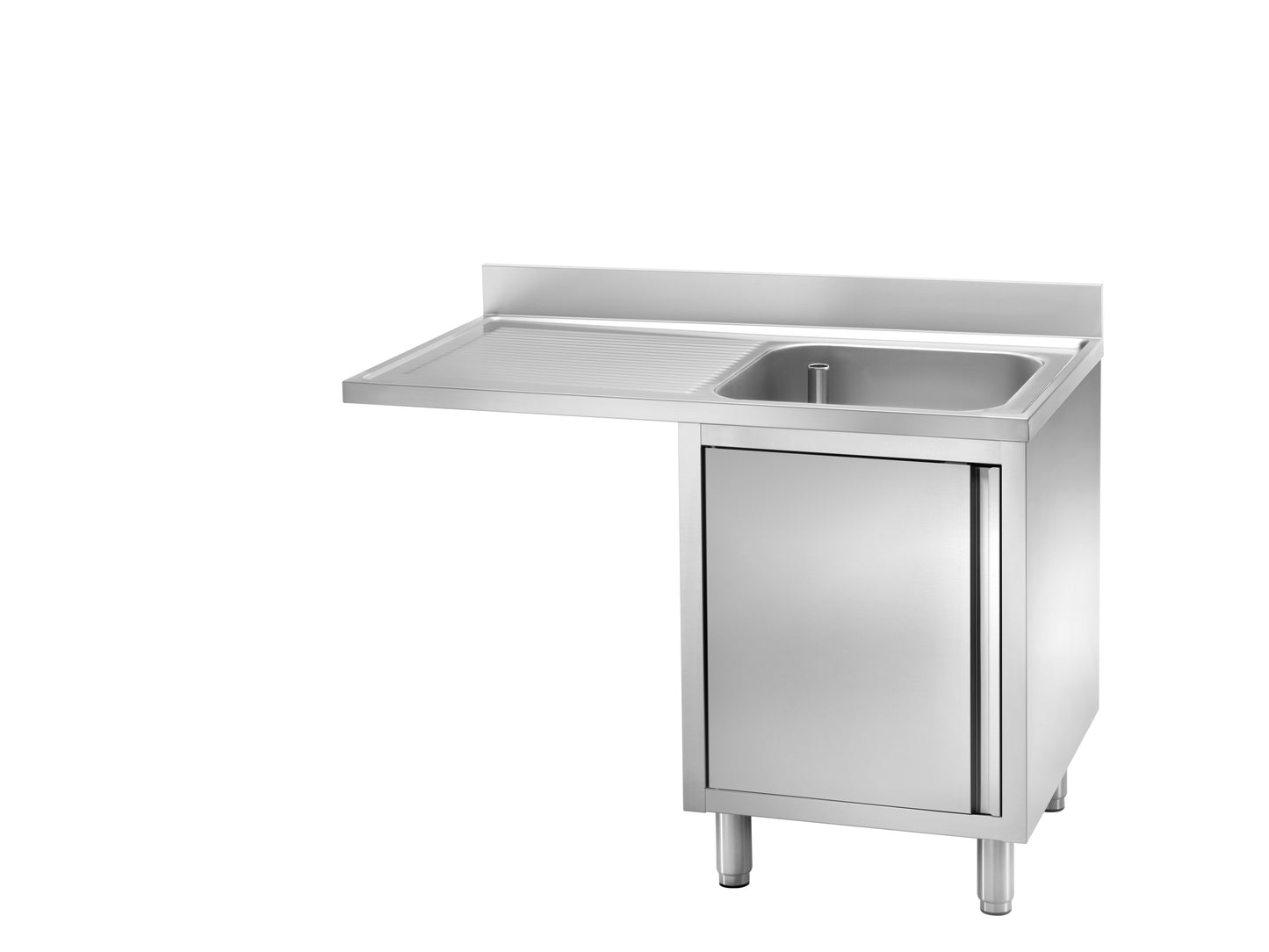 Zatvoreni inox sudoper za perilice posuđa – 1 posuda (LTF127L1 VT)