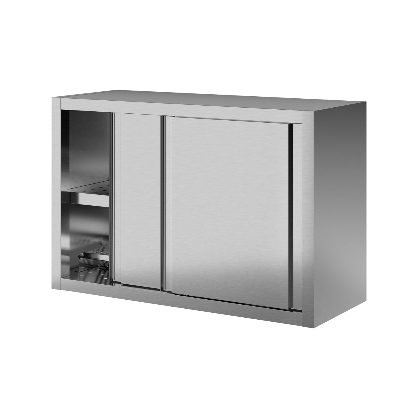 Zidni inox ormarić sa ocjeđivačem za suđe (PPA100 VT)