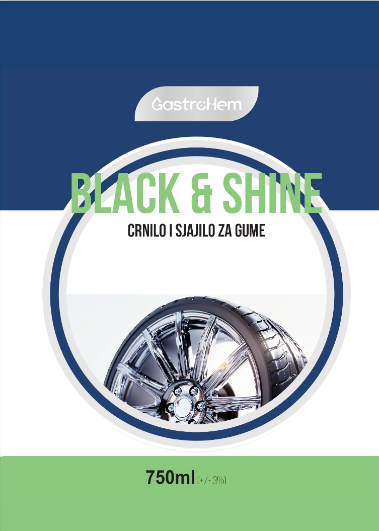 Black & Shine (crnilo i sjajilo za gume)