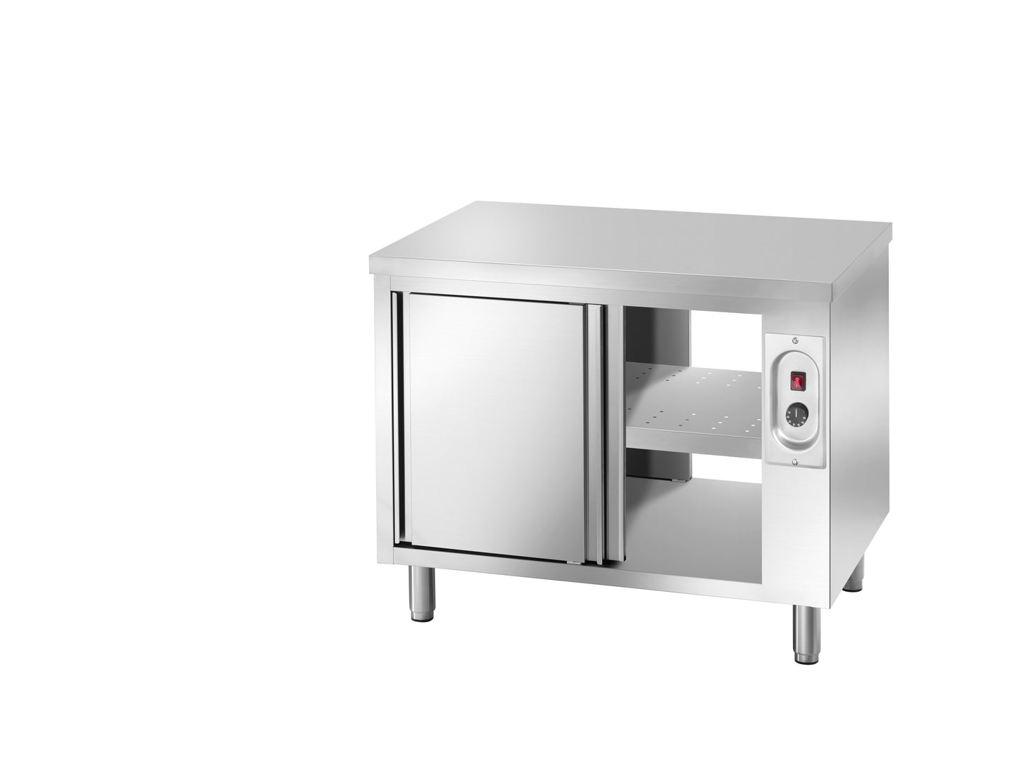 Prolazni grijani radni ormar inox (TACP127 VT)