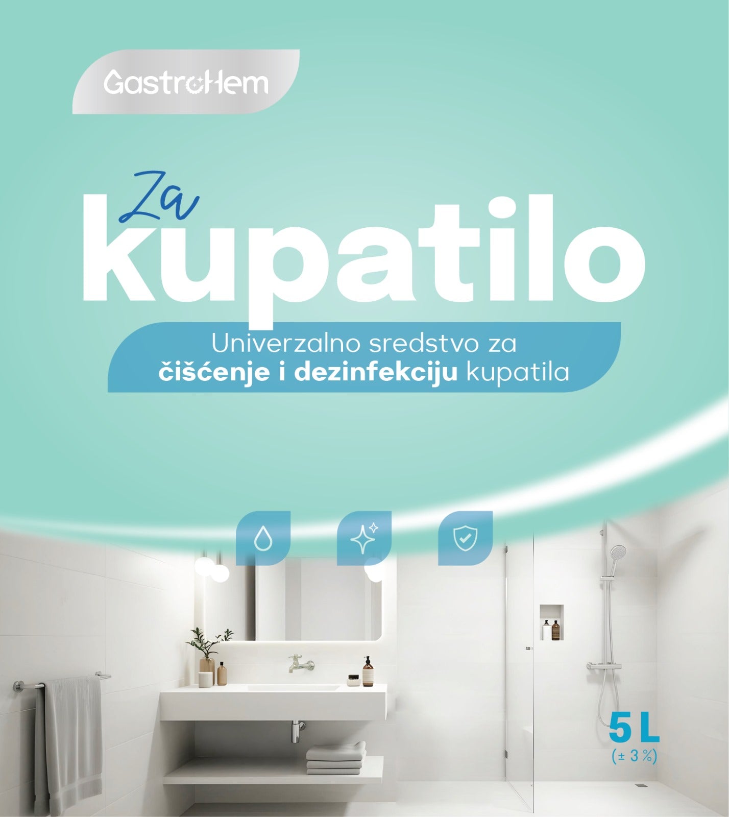 Sredstvo za čišćenje i dezinfekciju kupatila