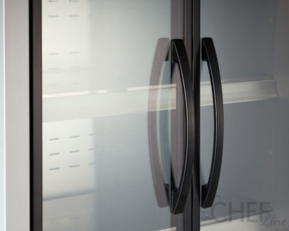 Profesionalna zidna rashladna vitrina (+0 do +10°C) – 202×70×57 cm, dupla vrata