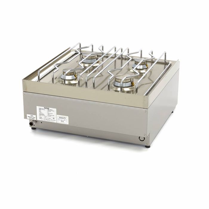 PROFESIONALNI PLINSKI ŠPORET 4 PLAMENIKA – DUPLA JEDINICA – 60×60×24 cm